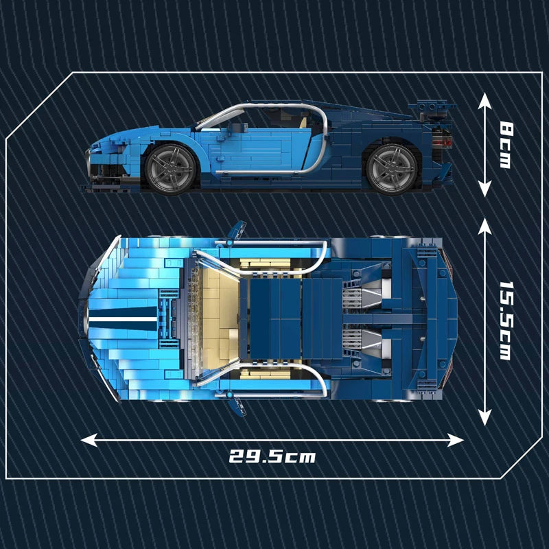 Blue Racer Building Set