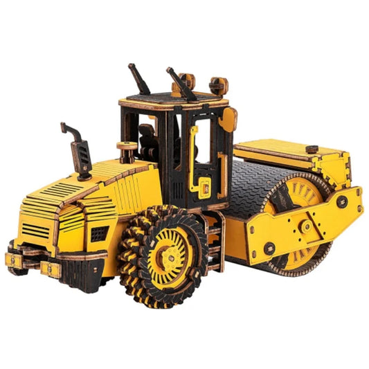 Wooden Road Roller Puzzle Kit