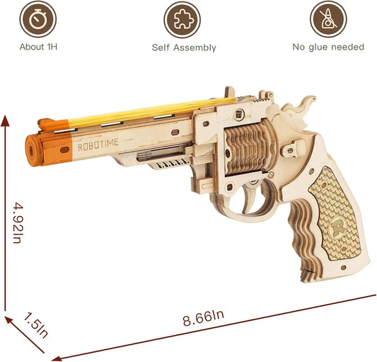 Wooden Rubber Band Shooter