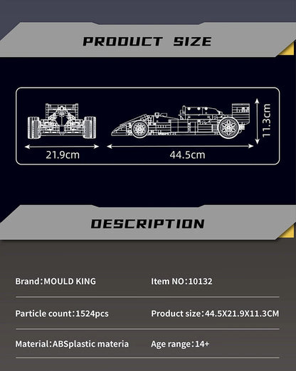 Ultimate Racing Car Brick Set