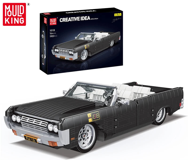 Vintage Car Building Blocks