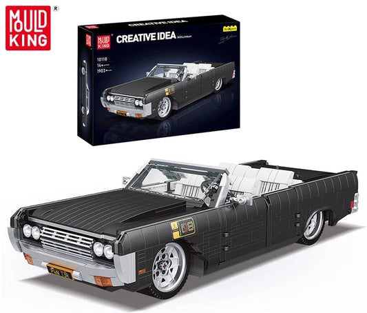 Vintage Car Building Blocks
